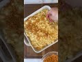 baked mac and cheese for your holidays 🤤 recipes shorts shortsvideo macandcheese holiday