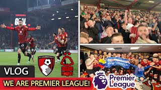 MOORE LIMBS AS BOURNEMOUTH CLINCH PROMOTION I AFC BOURNEMOUTH 1 - 0 NOTTINGHAM FOREST I EFL