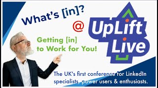 Getting [in] 2 Work 4 U, Uplift Live Speaker Kevin D. Turner, TX 2 the Brum UK Keep Rocking LinkedIn