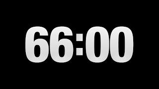 Countdown timer 1 hour and 6 minutes | 66 minutes