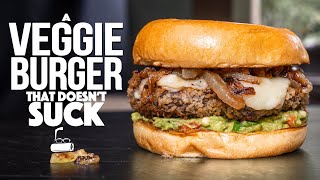 AN INSANELY DELICIOUS VEGGIE BURGER THAT WON'T HAVE YOU MISSING MEAT! | SAM THE COOKING GUY