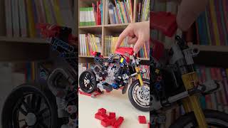 I will make you a Ducati motorcycle with Lego