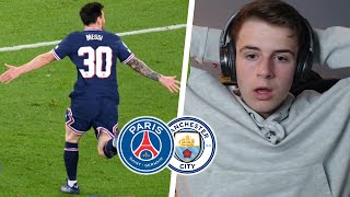 LIONEL MESSI Solo Strike In PSG Win | PSG 2 Man City 0 | Champions League | Match Reaction