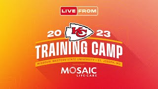 LIVE from 2023 Chiefs Training Camp 8/8 | Kansas City Chiefs