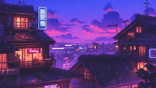 1980s \u0026 90s Lofi Hip Hop Beats ☀️ Retro Vibes \u0026 Nostalgic Tokyo Town Ambience 🌆 Lofi Rain Playlist