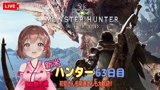 【新米ハンター63日目】初めてのモンハンワールド　#MHW:IB