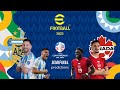 FULL MATCH Predictions Copa America 2024 Argentina vs Canada | eFootball 2017