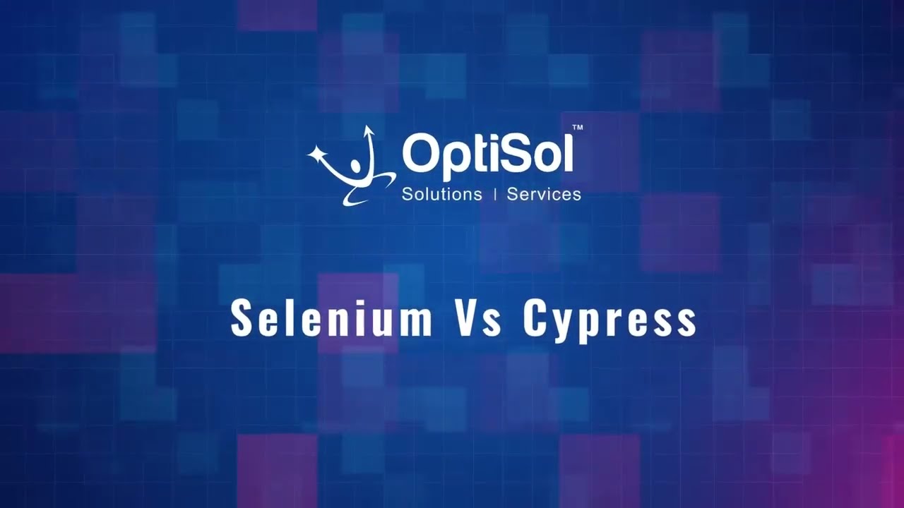 Comparison Between Selenium And Cypress - YouTube