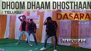 Dhoom Dhaam Dhostaan - Full song | Dasara( Telugu ) | Dance performance | Bhukya Nandiram official