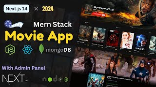 Next.js 14 Movie Download Website with Admin Dashboard 2024 | NEXT.JS 14 MERN STACK APP MongoDB