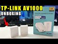 Unboxing of TP-Link AV1000 Powerline Ethernet Adapter!