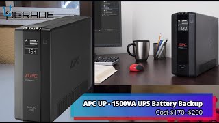 APC UPS - 1500VA UPS Battery Backup
