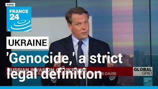 Biden called Russia’s war in Ukraine ‘genocide’: Why that matters? • FRANCE 24 English