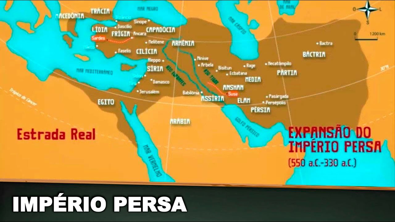 Mapa Do Imperio Persa