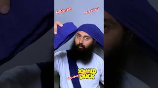 ਸੋਹਣੀ ਪੱਗ ਲਈ Pagg da base | Pagg da base #pagg #turbantutorial #trending #viral #shot #base #sirsa