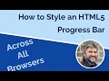 Styling HTML5 Progress Bars