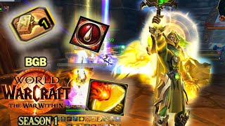 Trying Solo Rated Battlegrounds? Holy Paladin PVP (WoW The War Within) [Patch 11.0] ☀️☀️