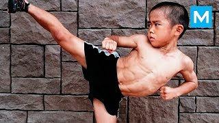 WAY of the Dragon - Ryusei Imai - Baby Bruce Lee | Muscle Madness