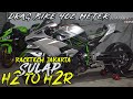 DRAG BIKE KAWASAKI H2 + H2R Track 402 METER - #NGOBAR KOH LEON Racetech Jakarta