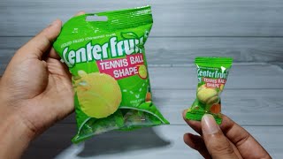 Center Fruit Tennis Ball Chewing Gum 🍍 🥎