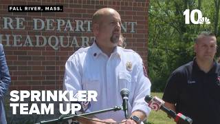 Fall River Fire Department and National Fire Sprinkler Association announce partnership