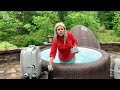 St. Moritz by Bestway 5-7 Person Inflatable Heated Hot Tub on QVC