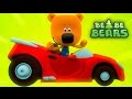 Bjorn and Bucky - Be Be Bears - Episode 16 - race car Kids cartoon - Moolt Kids Toons Happy Bear