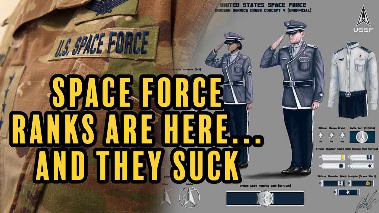 Space Force Finally Gets RANKS! Navy Veteran Reacts - YouTube