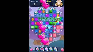 Gameplay Candy Crush Saga Level 2790 Get 3 Stars, 23 Moves Completed