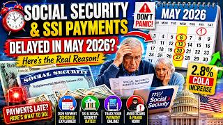Social Security & SSI Payment Delays May 2026 | COLA Increase, Payment Schedule & Missing Checks