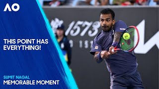 Sumit Nagal Plays Lights-Out Tennis | Australian Open 2025