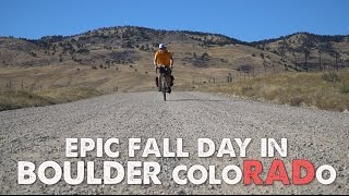 Autumn Cycling in Boulder, Colorado