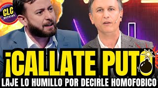 🔥AGUSTIN LAJE HUMILLO A PERIODISTA ZURDO DE TN QUE LO TRATO DE H0M0F0BICO🔥