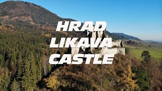 SLOVAKIA Likava Castle drone