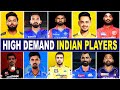 Top 10 Most In-Demand Indian Players for IPL 2025 Auction! 🏏🔥 || #Criczip