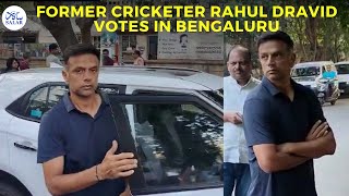 Rahul Dravid urges voters to turn up and cast their votes in Bengaluru