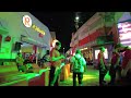 wild cancun downtown nightlife mexico at night