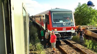 Călătorie cu Trenul Săcuieni Bihor-Diosig-Biharia-Episcopia Bihor-Oradea Train Ride - 27 June 202