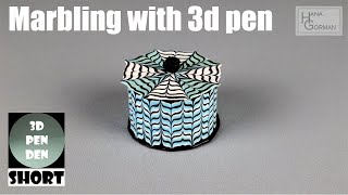 You will not believe this is made with 3d pen - Marbling tutorial short version