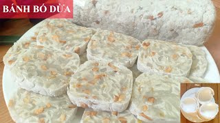 BÁNH BÓ DỪA - Cách làm bánh bó đơn giản tại nhà