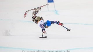 Tyler Walker crash in men's downhill sitting | Alpine skiing | Sochi 2014 Paralympics