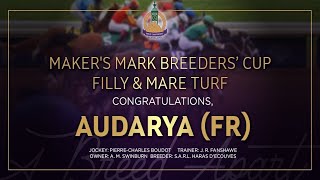 $2M Maker's Mark Breeders' Cup Filly \u0026 Mare Turf: Audarya