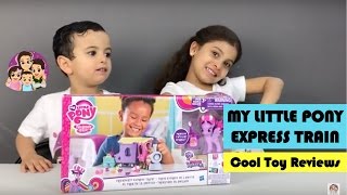 MY LITTLE PONY EXPRESS TRAIN! Princess Twilight Sparkle! Cool Toy Reviews