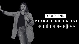 Year-End Payroll Checklist