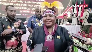 Resmi, KPU Papua Tengah Tetapkan Meki Nawipa - Deinas Geley Cagub dan Cawagub Terpilih 2024