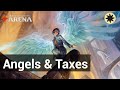 ⚪AGGRO KILLER!? MONO WHITE ANGELS & TAXES GAMEPLAY! | STANDARD BO1 FOUNDATIONS | MTG ARENA