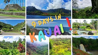 9 Days in Kauai in May