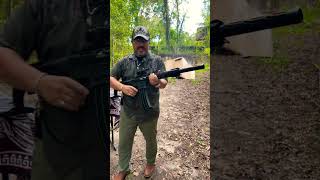 Cuál prefieres? La tipo AR15 o La tipo AK47. Las dos en calibre  12ga.  #shorts