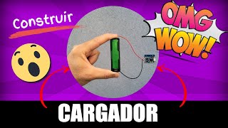 Construir cargador baterías recargables ECONÓMICO Y FÁCIL  - Lithium battery