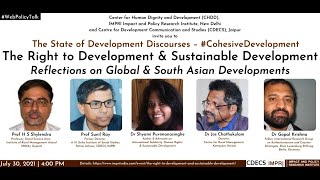 #CohesiveDevelopment | E6 | Shyami Puvimanasinghe | Right to Development & Sustainable Development L